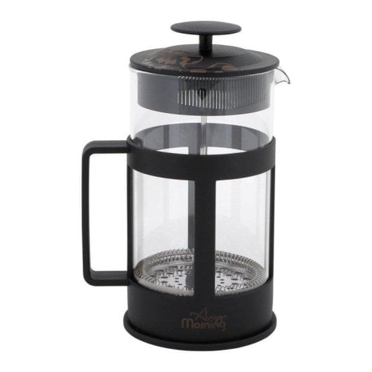 Cafetière à piston Any Morning 800 ml acier inoxydable verre borosilicate nettoyage facile