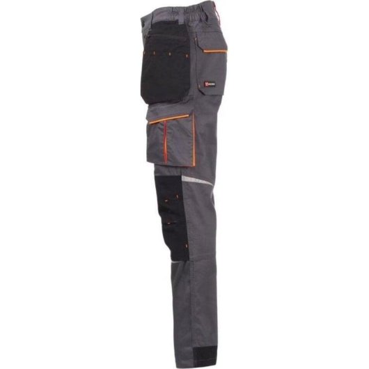 Arbeitshose Payper S00942-P025-13010 Unisex Stretch Multitaschen Reflektierend
