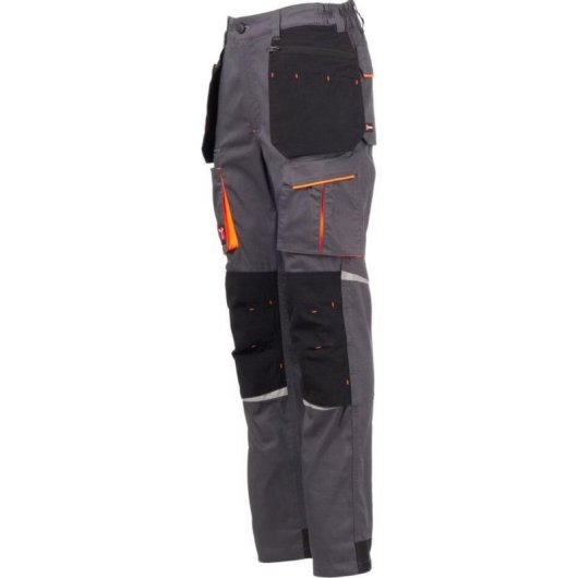 Arbeitshose Payper S00942-P025-13010 Unisex Stretch Multitaschen Reflektierend
