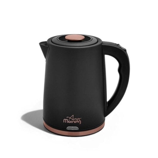 Hervidor Any Morning 1,8L Acier Inoxydable Noir Sans BPA LED