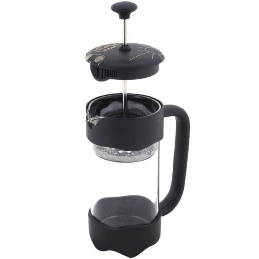 Máquina de café de êmbolo Any Morning 350 ml aço inoxidável vidro borossilicato fácil limpeza