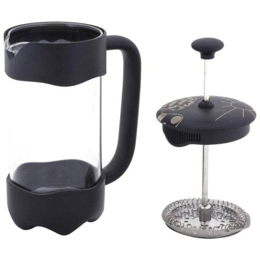 Máquina de café de êmbolo Any Morning 350 ml aço inoxidável vidro borossilicato fácil limpeza