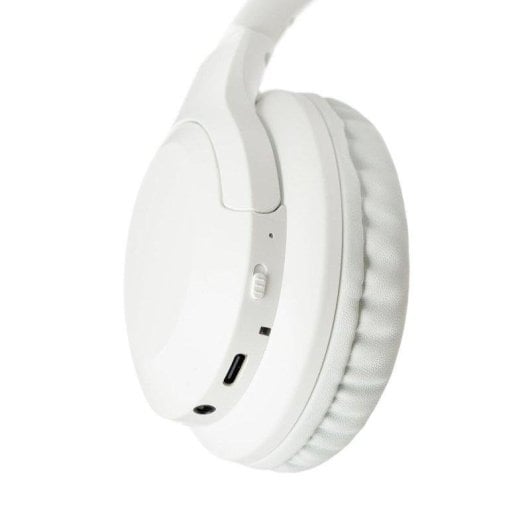Auriculares Moodix KO23NB1701W Bluetooth Inalámbricos com Cancelamento de Ruído, Microfone e USB, Branco