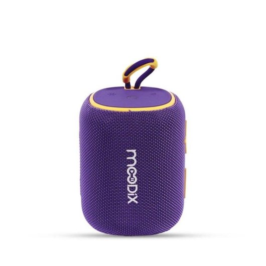 Altavoces Moodix Bluetooth Portátil 10W IPX6 com microSD e USB-C