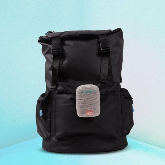 Altavoces Moodix Portátil Bluetooth 5.3 5W com clip e resistência extra