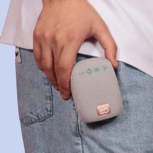 Altavoces Moodix Portátil Bluetooth 5.3 5W com clip e resistência extra