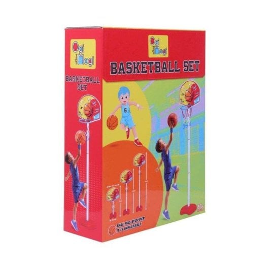 Canasta de baloncesto Ogi Mogi 8681126433631 plastique multicolore réglable