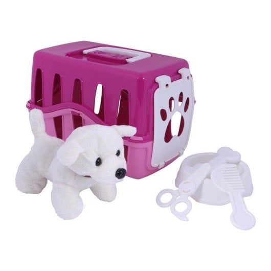 Peluche Ogi Mogi My Cute Dog Rose avec accessoires pour enfants