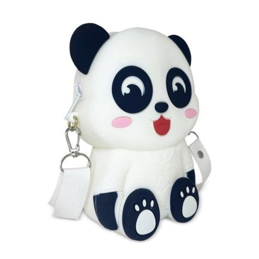 Sac bandoulière Ogi Mogi Panda silicone blanc 19,5x6x11 cm enfant