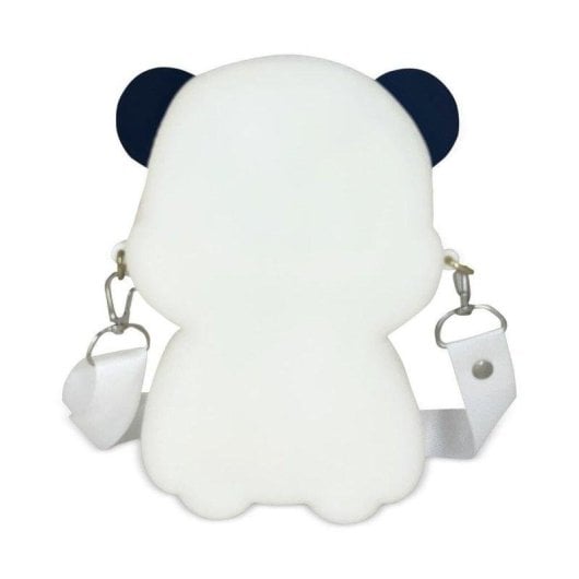 Sac bandoulière Ogi Mogi Panda silicone blanc 19,5x6x11 cm enfant