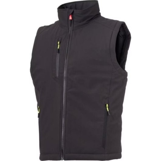 Softshelljacke Payper S01030-P226-13044 XS Herren Grau Schwarz Wasserdicht