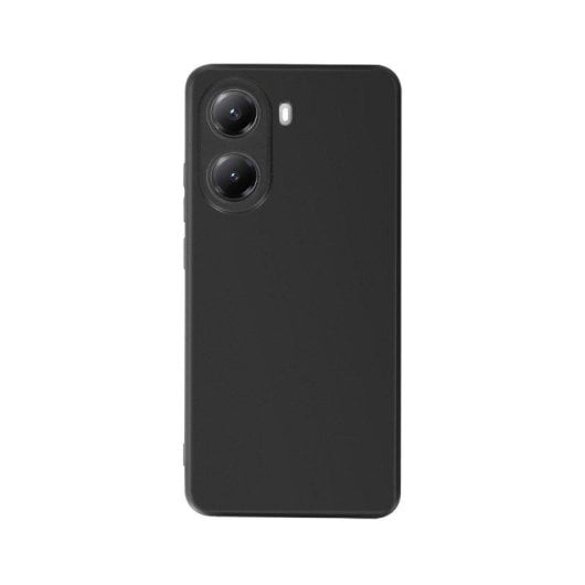 Capa Silicone Forcell Carbon Xiaomi Poco X7 Pro Preta Ultra Fina Antiderrapante