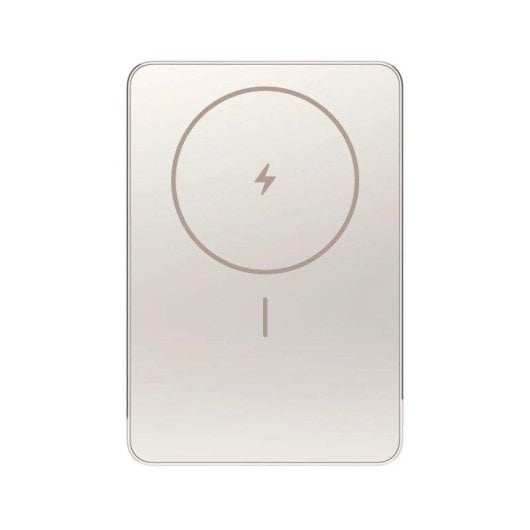 Batería externa Xiaomi Super Slim 5000mAh 22,5W USB-C carga inalámbrica MagSafe dorada