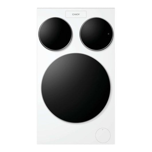 Lavadora Candy MQD 410CBL9-37 Carga Frontal 10 kg 1400 rpm A Blanca Triple Tambor WiFi Autodosificación