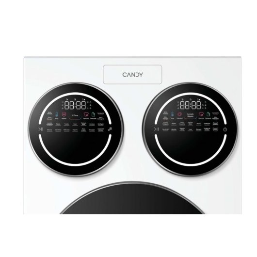 Lavadora Candy MQD 410CBL9-37 Carga Frontal 10 kg 1400 rpm A Blanca Triple Tambor WiFi Autodosificación
