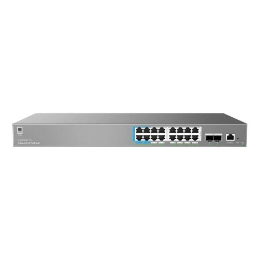 Switch Grandstream GWN7802P Pro 18 puertos Gigabit PoE+ 2x SFP 2,5G 240W