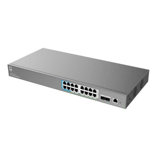 Switch Grandstream GWN7802P Pro 18 puertos Gigabit PoE+ 2x SFP 2,5G 240W