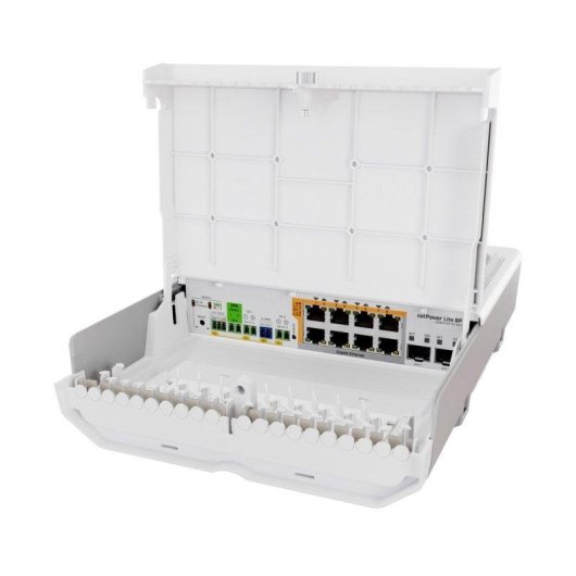 Switch Mikrotik netPower Lite 8P CSS610-8P-2S+OUT 8 Porte Gigabit PoE 2 SFP+