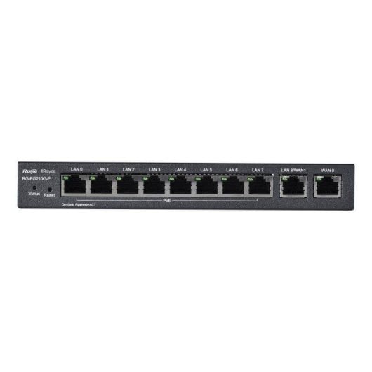 Routeur Ruijie RG-EG210G-P 10 ports Gigabit PoE+ Multi-WAN Cloud