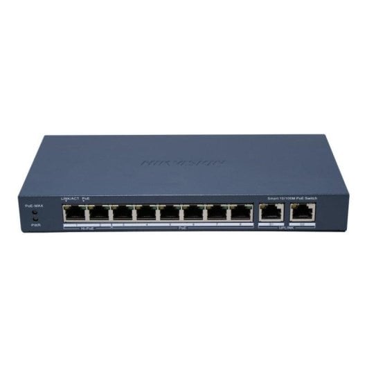 Switch Hikvision DS-3E1310HP-EI(B) 8x PoE 2x Uplink Managed Metallgehäuse