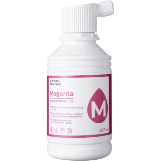 Tintenpatrone XTool P5020888 Magenta 500 ml für Textildrucker