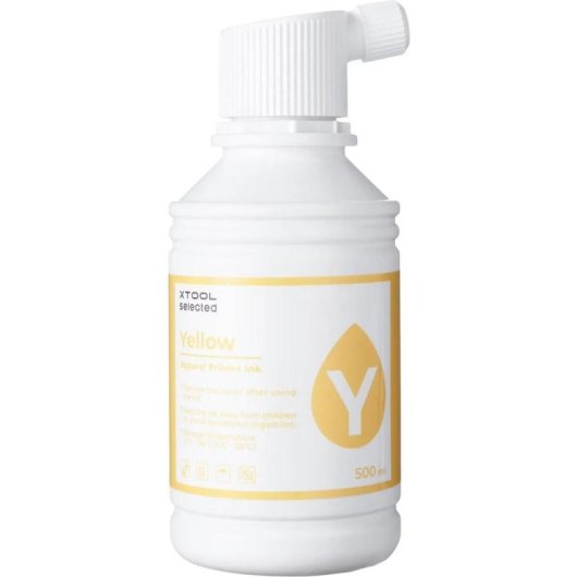 Tintenpatrone XTool P5020889 Gelb 500 ml für Apparel Printer