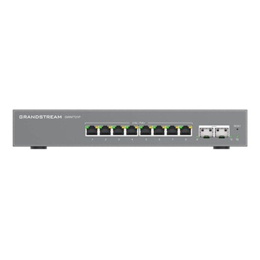 Switch Grandstream GWN7721P 8 ports 2,5GbE PoE+ 2 ports SFP+ 10Gbps