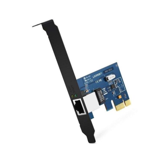 Placa de Rede Ugreen US230 Gigabit PCI Express 1 Gbps PCI-E x1