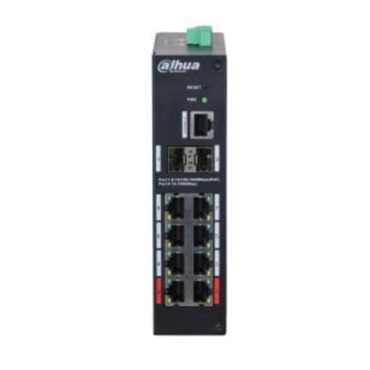 Switch Dahua HS4210-8GT-110 8 ports 1GbE PoE+ 2 SFP 20Gbps Desktop