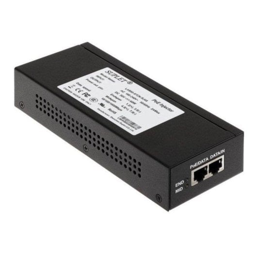 PoE-Adapter Hikvision LAS60-57CN-RJ45 60W Gigabit Ethernet erweiterter Schutz