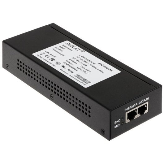 PoE-Adapter Hikvision LAS60-57CN-RJ45 60W Gigabit Ethernet erweiterter Schutz