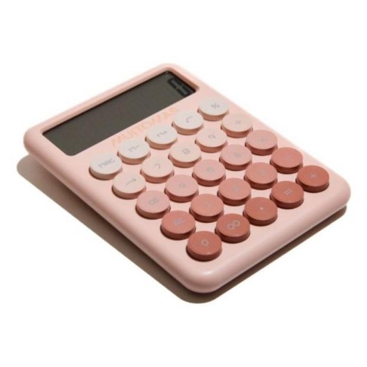 Calcolatrice Muitomas CALCULATORPK 12 cifre Rosa Desktop