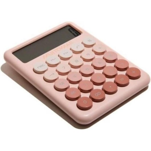 Calcolatrice Muitomas CALCULATORPK 12 cifre Rosa Desktop