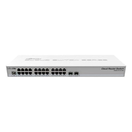 Switch Mikrotik CRS326-24G-2S+RM 24 Ports Gigabit 2 SFP+ Dual Boot Managed