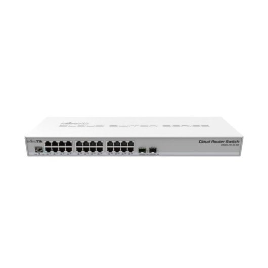 Switch Mikrotik CRS326-24G-2S+RM 24 Ports Gigabit 2 SFP+ Dual Boot Managed
