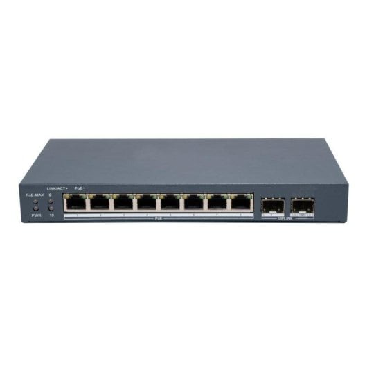 Switch Hikvision DS-3E1510P-EI 8 ports PoE 2 ports SFP Gigabit