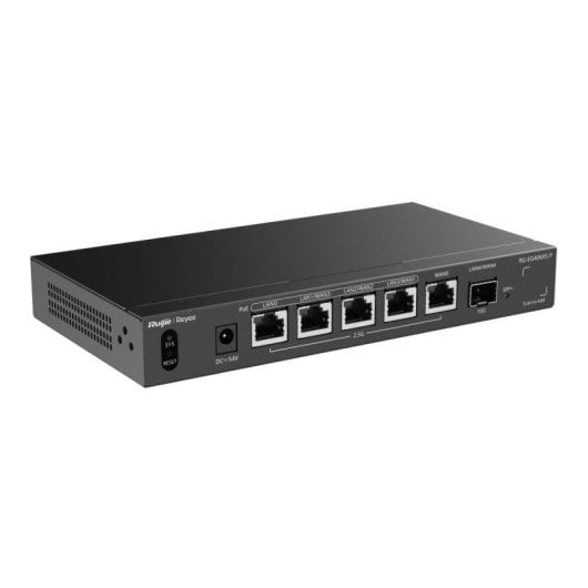Router Ruijie RG-EG406XS-P 5x 2.5G RJ45 4x PoE 1x SFP+ 10G Cloud Grau
