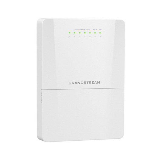 Switch Grandstream GWN7710R 5 Ports Gigabit PoE+ Weiß Lüfterlos