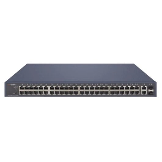 Switch Hikvision DS-3E1552P-SI 48x PoE+ Gigabit 2x SFP Gestionnaire Rack 1U