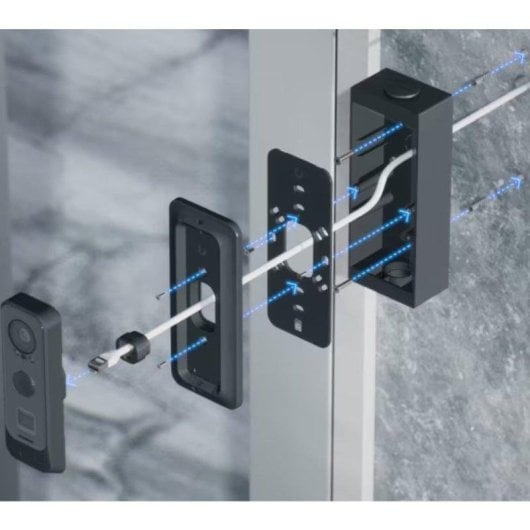 Montagebox Ubiquiti UACC-Reader-Pro-JB-B Schwarz für UA-G2-Pro/G3-Pro/PoE Kit