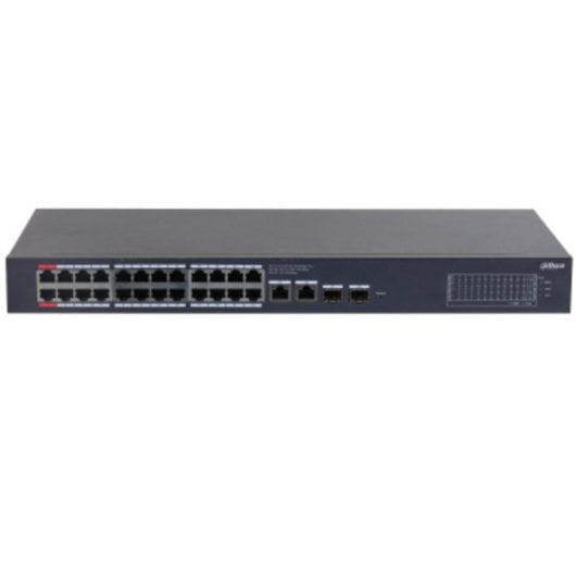 Switch Dahua CS4228-24GT-375 28 Ports Gigabit PoE Rackmontage Metallgehäuse