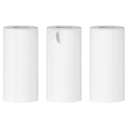 Carta termica Savio PA-19 autoadesiva 57 mm 3 rotoli per fotocamera istantanea