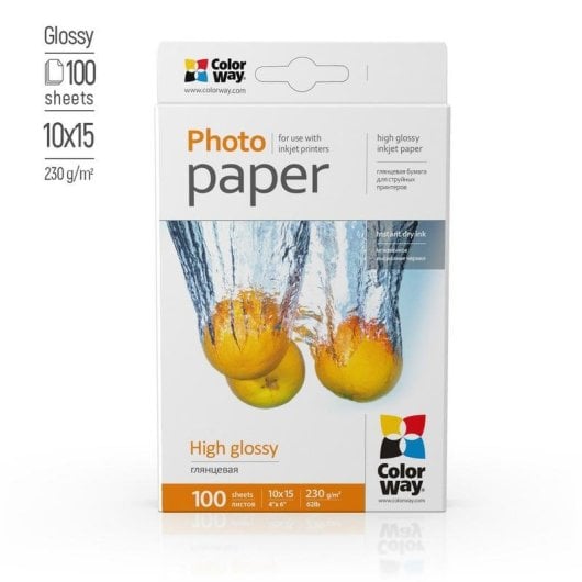 Fotopapier Colorway PG2301004R A4 Glanz 230 g/m² 100 Blatt