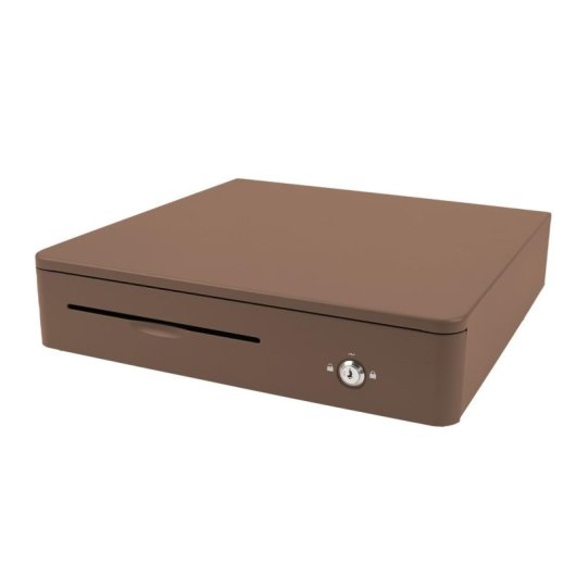 Caisse électronique Olympia M405 métallique marron 4 billets 8 pièces