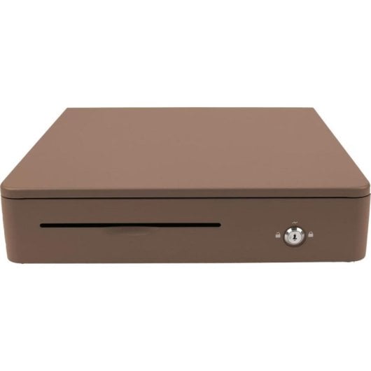 Caisse électronique Olympia M405 métallique marron 4 billets 8 pièces