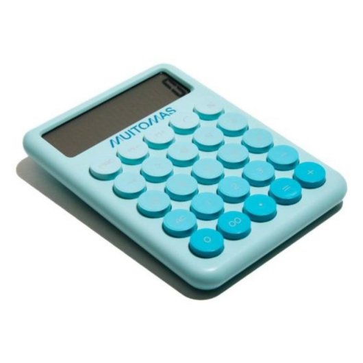 Calcolatrice Muitomas CALCULATORLB 12 cifre desktop blu chiaro