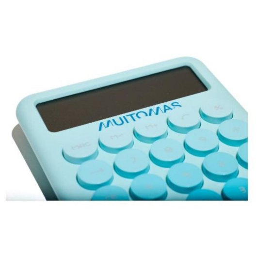 Calcolatrice Muitomas CALCULATORLB 12 cifre desktop blu chiaro