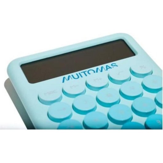 Calcolatrice Muitomas CALCULATORLB 12 cifre desktop blu chiaro
