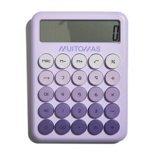 Calcolatrice Muitomas CALCULATORVL 12 cifre desktop viola