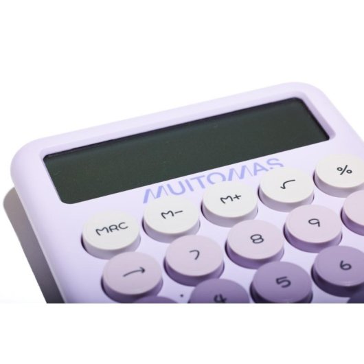Calcolatrice Muitomas CALCULATORVL 12 cifre desktop viola